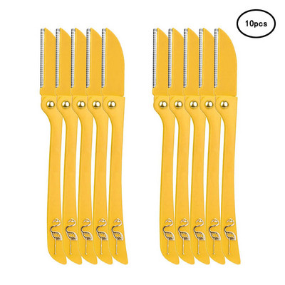 Karsyngirl 5/10 tk kokkupandav kulmude trimmimisnuga algajale naistele kulmude raseerimistera Kulmude raseerimine kriimustusvastane