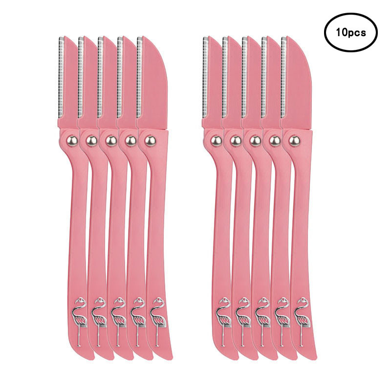 Karsyngirl 5/10 tk kokkupandav kulmude trimmimisnuga algajale naistele kulmude raseerimistera Kulmude raseerimine kriimustusvastane