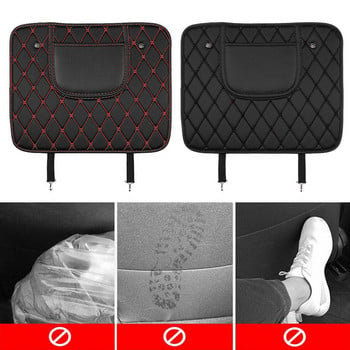 Автомобилни подложки против ритници Автоматична протекторна облегалка на седалката За деца Джоб за съхранение на бебета Устойчиви на износване интериорни аксесоари