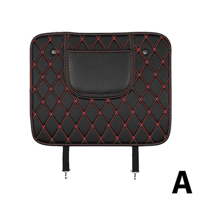 Autós rúgásgátló szőnyegek Auto ülés háttámla védőhuzat gyerekeknek babatároló zseb kopásálló belső kiegészítők