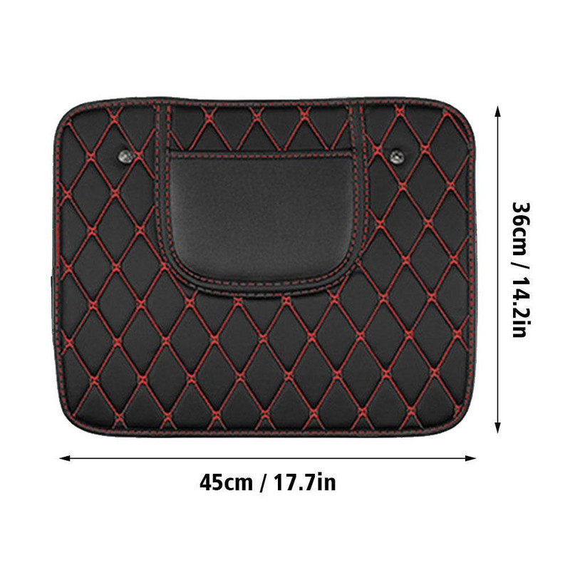 Autós rúgásgátló szőnyegek Auto ülés háttámla védőhuzat gyerekeknek babatároló zseb kopásálló belső kiegészítők