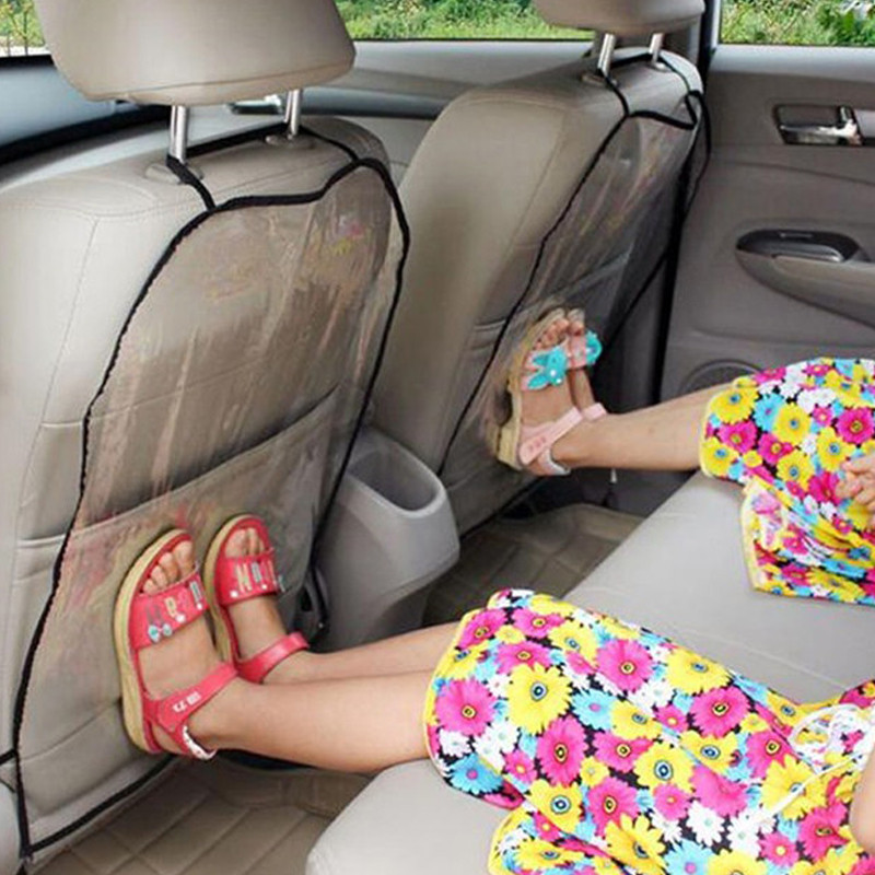 Univerzalna zaštitna podloga za autosjedalicu Prozirni PVC, vodootporna zaštita za stražnje sjedalo za Kia za Peugeot za Tesla Dodaci za automobile