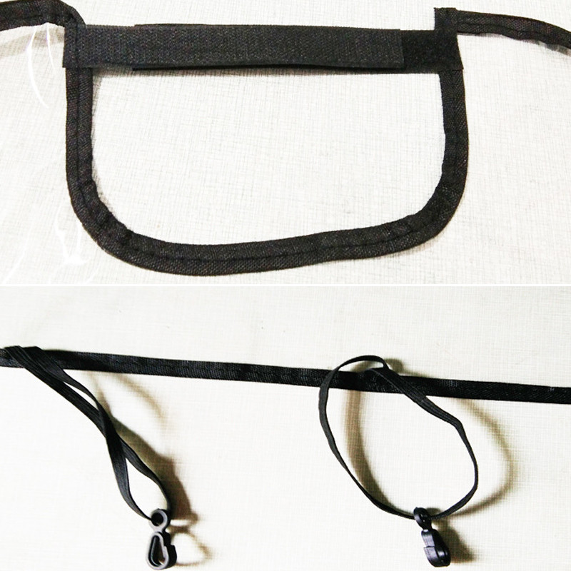 Univerzalna zaštitna podloga za autosjedalicu Prozirni PVC, vodootporna zaštita za stražnje sjedalo za Kia za Peugeot za Tesla Dodaci za automobile