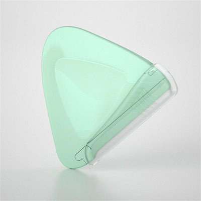 Komplektuojamas su apsaugine rankove Antakių grandiklis Antakių modeliavimo gelis Antakių vaškas trikampis makro antakių peilis aštrus popieriaus pjovimas