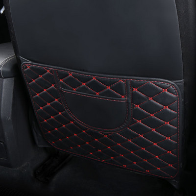 Pu-nahast laste autoistme seljatugi jalatõkkepadi Universaalne autotarvikud Veekindel määrdumisvastane matt kaitsepadi