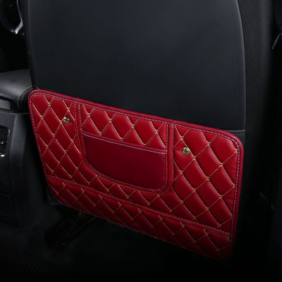 Pu-nahast laste autoistme seljatugi jalatõkkepadi Universaalne autotarvikud Veekindel määrdumisvastane matt kaitsepadi