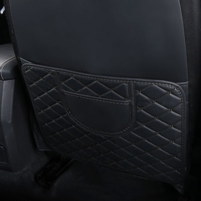 Pu-nahast laste autoistme seljatugi jalatõkkepadi Universaalne autotarvikud Veekindel määrdumisvastane matt kaitsepadi