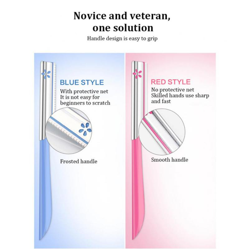 1kom Nož za podrezivanje obrva Oštra mrežasta strugalica za obrve Početnički trimer za uljepšavanje Strugalica za obrve Kozmetički alati