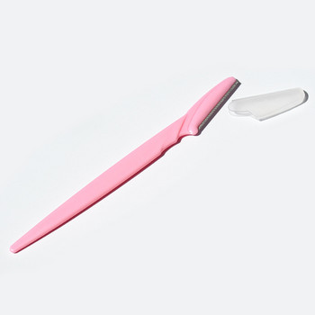 3Pcs Тример за вежди Ножчета за бръснене Преносим бръснач за лице Епилация на вежди Ножи за премахване на косми Безопасност Женски инструменти за грим