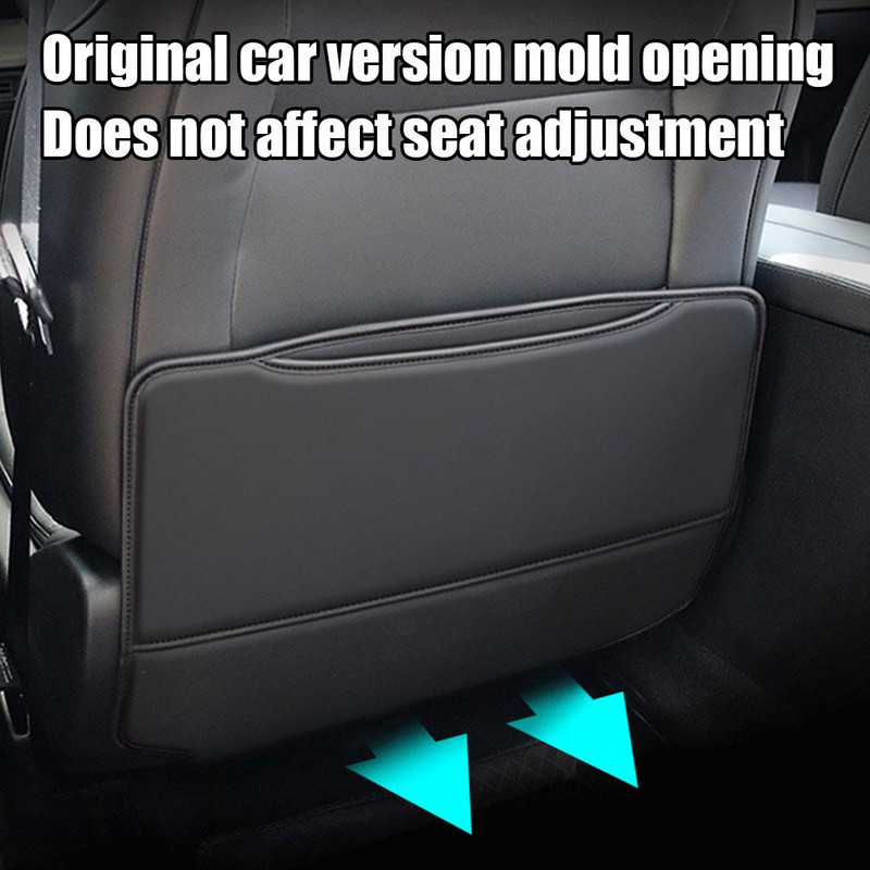 Προστατευτικό παιδικό κάθισμα αυτοκινήτου PU Δερμάτινο κάλυμμα πλάτης καθίσματος αυτοκινήτου για παιδιά αδιάβροχο αντιολισθητικό μαξιλάρι αυτοκινήτου Αξεσουάρ αυτοκινήτου