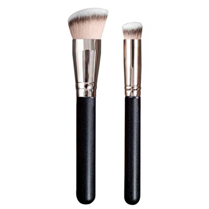 Makeup Brushes Foundation Concealer Nurgeline õmblusteta kate Sünteetiline Dark Circle Vedel kreem Kosmeetika Kontuuripintsel Ilutööriist