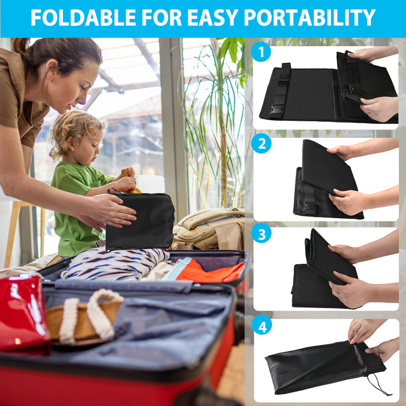 Laste reisilennuk voodi Beebipedaalid Voodi Kaasaskantav reisijalatugi Võrkkiik Lastevoodi Lennukiistme pikendaja jalatugi lastele