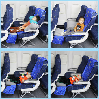 Βρεφικό κρεβάτι φουσκωμένο Δωρεάν στρώματα αυτοκινήτου Πίσω αναδιπλούμενο Παιδικό κρεβάτι ύπνου Παιδικό αξεσουάρ ταξιδιού Σιδηροδρομικό αεροπλάνο υψηλής ταχύτητας για ενήλικες
