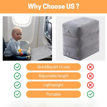 Детско легло за пътуване, самолет, хамак, детски хамак, самолет, крака, преносима въздушна кошара за бебе, самолет, аксесоари за пътуване
