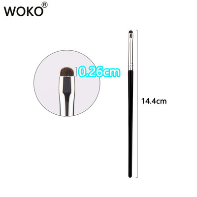 Szemceruza Smudge Brush Precíziós Smudge Smudge Brush Lószőr Szemhéjfesték Smudge Brush Kis füstös bélés sminkecsetek