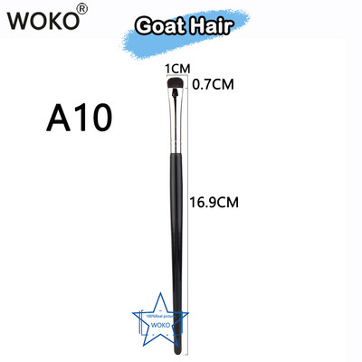 Szemceruza Smudge Brush Precíziós Smudge Smudge Brush Lószőr Szemhéjfesték Smudge Brush Kis füstös bélés sminkecsetek