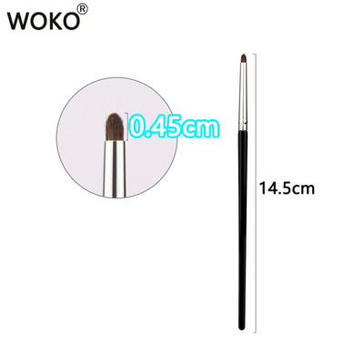 Szemceruza Smudge Brush Precíziós Smudge Smudge Brush Lószőr Szemhéjfesték Smudge Brush Kis füstös bélés sminkecsetek