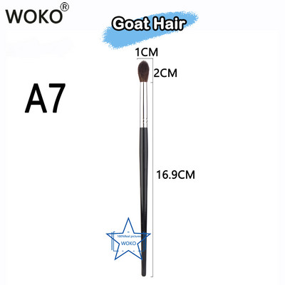 Szemceruza Smudge Brush Precíziós Smudge Smudge Brush Lószőr Szemhéjfesték Smudge Brush Kis füstös bélés sminkecsetek