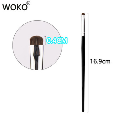 Szemceruza Smudge Brush Precíziós Smudge Smudge Brush Lószőr Szemhéjfesték Smudge Brush Kis füstös bélés sminkecsetek