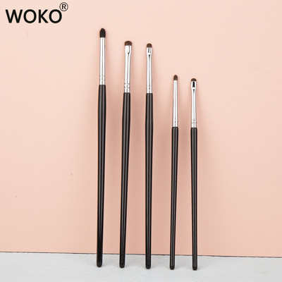 Szemceruza Smudge Brush Precíziós Smudge Smudge Brush Lószőr Szemhéjfesték Smudge Brush Kis füstös bélés sminkecsetek