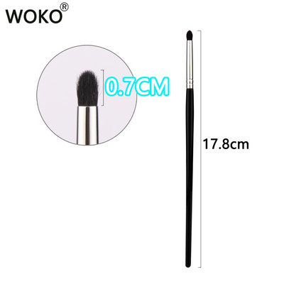 Szemceruza Smudge Brush Precíziós Smudge Smudge Brush Lószőr Szemhéjfesték Smudge Brush Kis füstös bélés sminkecsetek