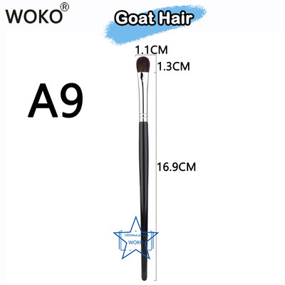 Szemceruza Smudge Brush Precíziós Smudge Smudge Brush Lószőr Szemhéjfesték Smudge Brush Kis füstös bélés sminkecsetek