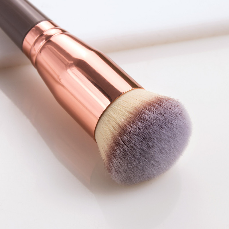 1 tk Professionaalse kosmeetika jumestustööriist kahepealine multifunktsionaalne varje esiletõstmine põsepuna kulmude ripsmete ilupintsel