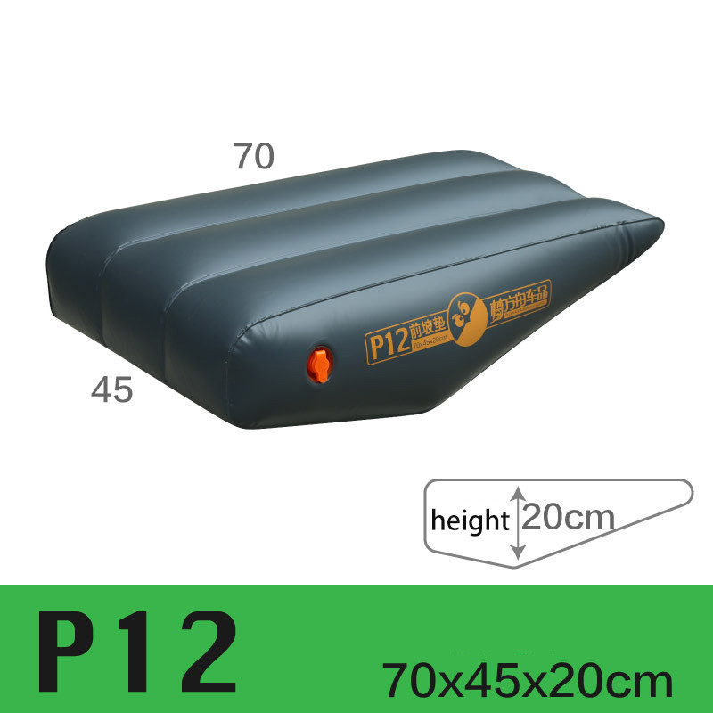 Pripučiamas čiužinys, užpildantis pagalvėlę galinės sėdynės kojoms, Kelionės Patogios miegamosios lovos bagažinės Pripučiamos pagalvėlės priedas