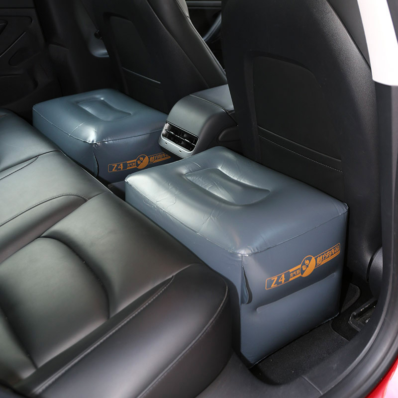 Pripučiamas čiužinys, užpildantis pagalvėlę galinės sėdynės kojoms, Kelionės Patogios miegamosios lovos bagažinės Pripučiamos pagalvėlės priedas