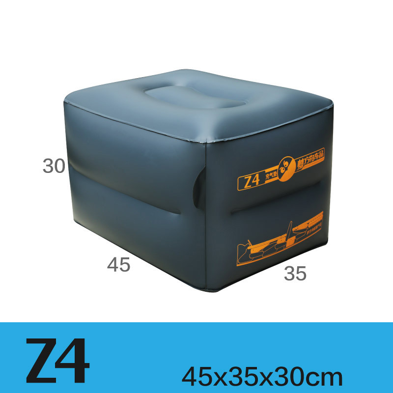 Pripučiamas čiužinys, užpildantis pagalvėlę galinės sėdynės kojoms, Kelionės Patogios miegamosios lovos bagažinės Pripučiamos pagalvėlės priedas