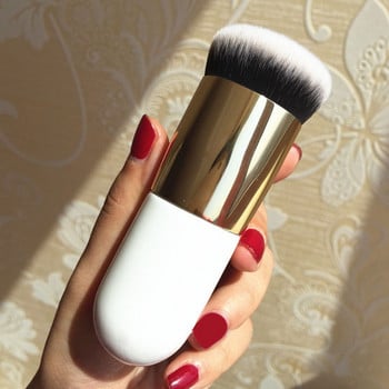 Νέο Chubby Pier Foundation Brush Flat Cream Πινέλα Μακιγιάζ Επαγγελματικό Καλλυντικό Μακιγιάζ