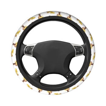 Nicolas Cage Banana Pattern Car Cover Wheel Wheel Cover 37-38 Anti-slip Colorful Car-style Car Accessories