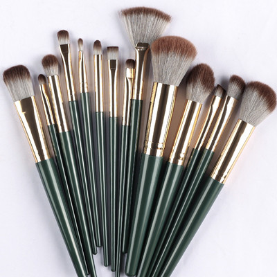 13PCS Set četkica za šminkanje s vrećicom Soft Fluffy za kozmetiku Podloga Rumenilo u prahu Eyeshadow Blending Kist Makeup Tools