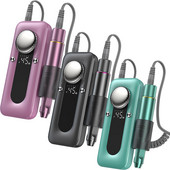 Električna bušilica za nokte, 45000 RPM profesionalni komplet Efile bušilice za nokte, električna turpija za akrilne nokte Gel nokti