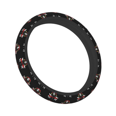 Huse pentru volan Korol I Shut Russian Horror Punk Soft King și Jester Braid On The Volan Cover Accesorii pentru mașină