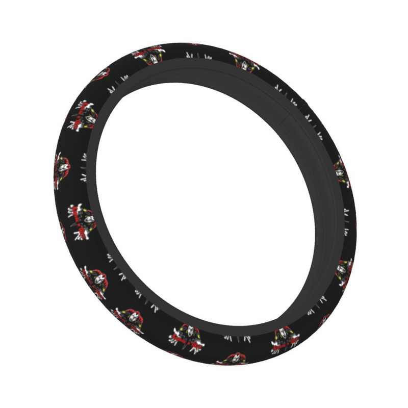 Huse pentru volan Korol I Shut Russian Horror Punk Soft King și Jester Braid On The Volan Cover Accesorii pentru mașină