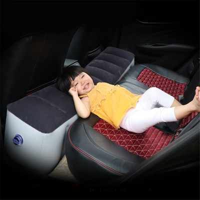 Автомобилен надуваем матрак за задната седалка на автомобила Gap Pad Air Bed Възглавница за кола Пътуване Къмпинг Надуваем матрак за автомобилни интериорни аксесоари