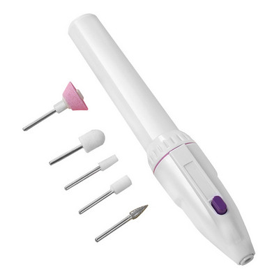 5 in1 Pro Electric Mini Drill Drill Machine Professional Buffer File Polisher Set Nail Polish File Buffer Nail Art Tools