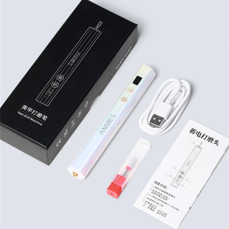 Μηχάνημα τρυπανιού νυχιών 35000RPM Cordless Electric Nail Sander Professional Manicure Machine Fress for Gel Polishing Tools