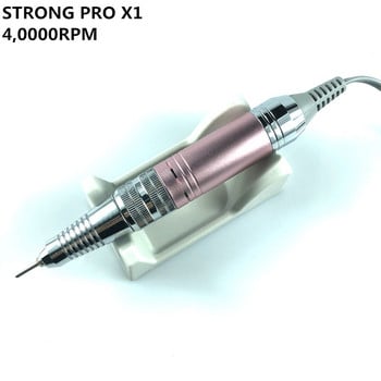 STRONG 210 PRO X1 Handpiece 105L 40000 RPM Dental BTLAAOVE Микромотор Полираща електрическа бормашина за нокти машина за маникюр