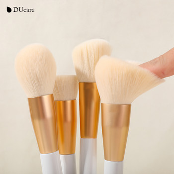 Πινέλο μακιγιάζ DUcare Foundation Flat Top Buffing Brush Eyeshadow Contour Brush Highlighter Πινέλα μακιγιάζ Pencil Maquiagem