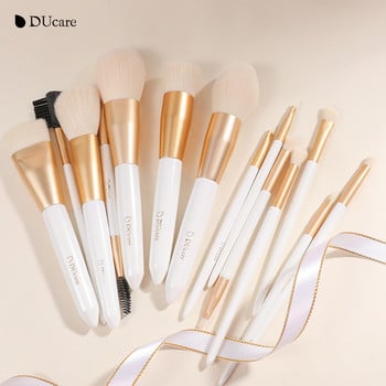 Πινέλο μακιγιάζ DUcare Foundation Flat Top Buffing Brush Eyeshadow Contour Brush Highlighter Πινέλα μακιγιάζ Pencil Maquiagem