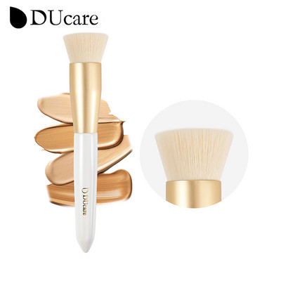 DUcare Foundation Meigipintsel Flat Top Buffing Brush Lauvärvi kontuuri puudripintsel Esiletõstja Meigipintslid Pliiats Maquiagem