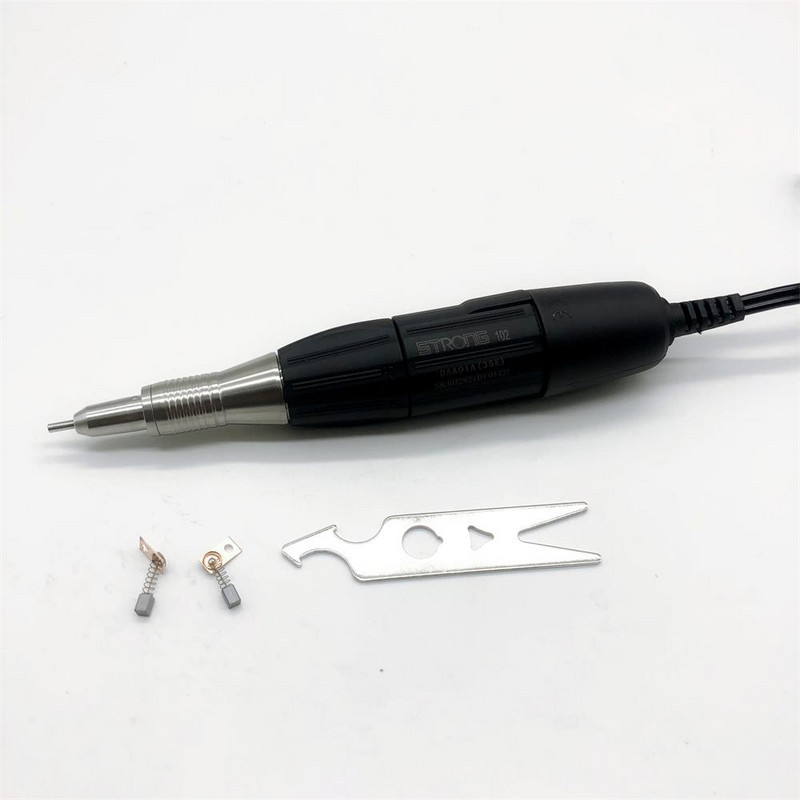 STRONG 102 puurpliiats 35000 p/min käsiinstrument STRONG210 90 207B Marathon elektrilise maniküüri masina jaoks Naelad Puuri käepide Küünte tööriist