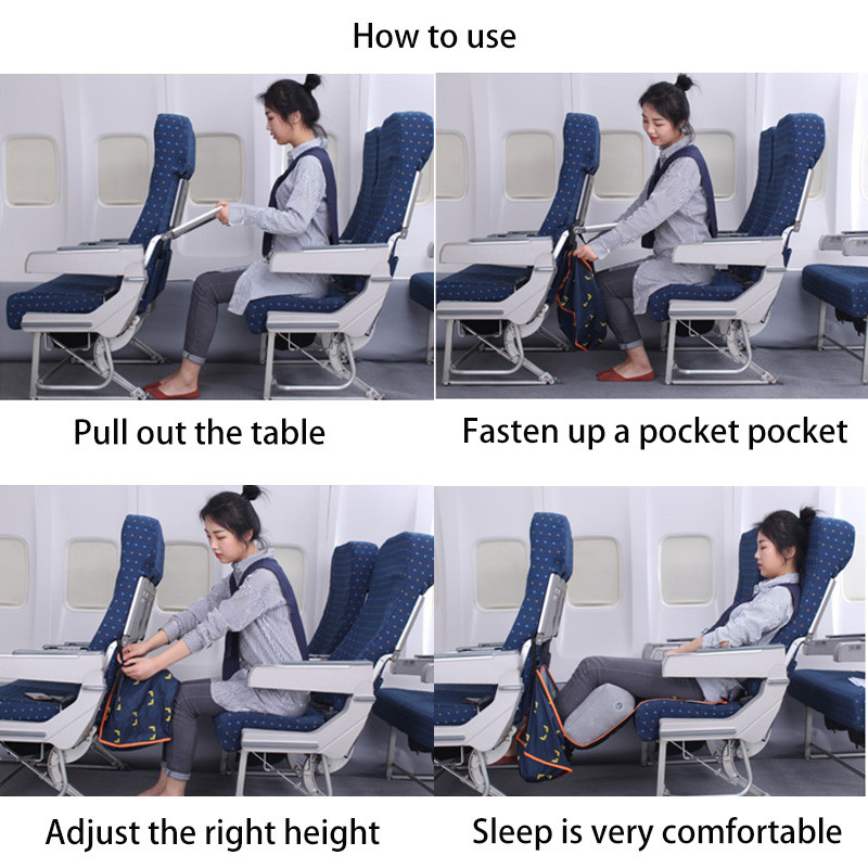 Kelionės automobiliu Miegamosios lovos miego čiužinys su pripučiama juosmens atramine pagalve, skirta kūdikiams, suaugusiems, skraidantis lėktuvu greitaeigiu geležinkeliu