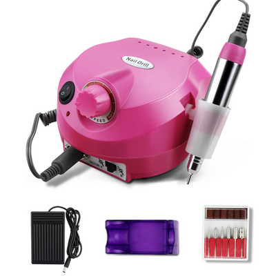 35000 ford./perc professzionális körömfúró elektromos körömcsiszoló gél eltávolításához hordozható körömfúró gépi manikűr felszerelés