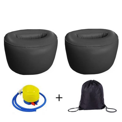 Auto täispuhutav voodi tagaistme vahepadja jalalaba täitmismadrats, magamiskoht sedaani õhulennuki jaoks Kiirtoe tarvikud