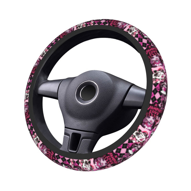 Monster High Draculaura Collage auto rooli kate 37-38 libisemisvastane Anime Elastische autostiiliga autotarvikud