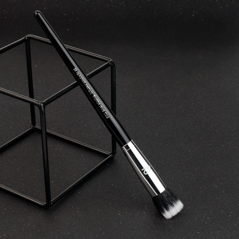 S #42 Pro Small Stippling Makiažo šepetėliai Makiažo šepetėlis Skaistalų kontūrų formavimas daugkartinės kosmetikos priemonės Sintetiniai plaukai