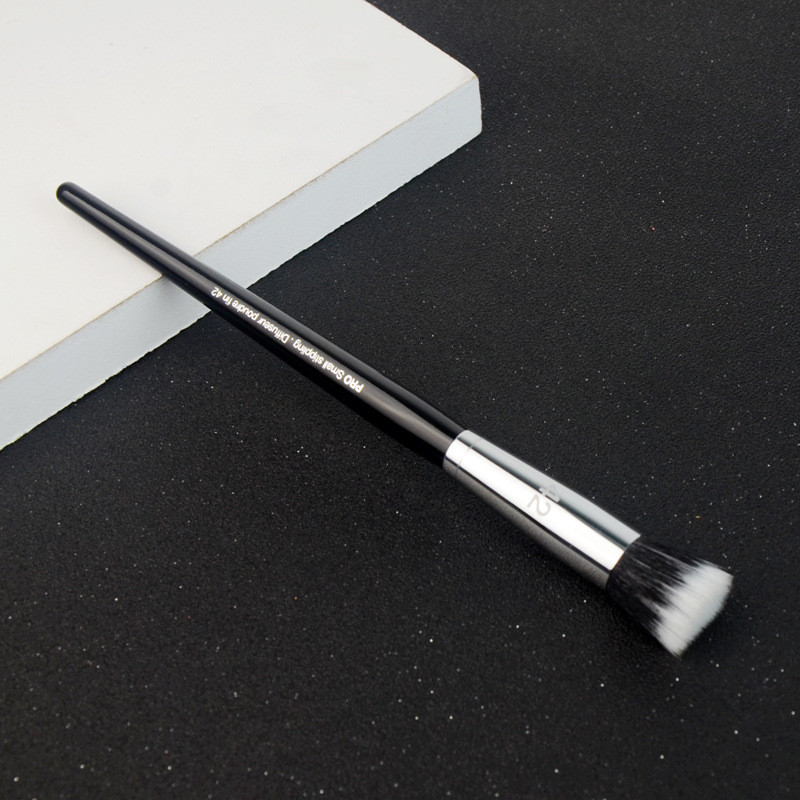 S #42 Pro Small Stippling Makiažo šepetėliai Makiažo šepetėlis Skaistalų kontūrų formavimas daugkartinės kosmetikos priemonės Sintetiniai plaukai